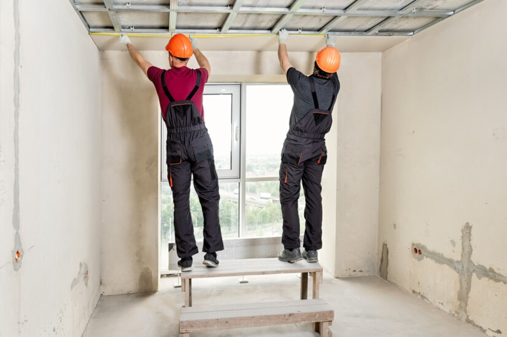 Beam and Column Installation